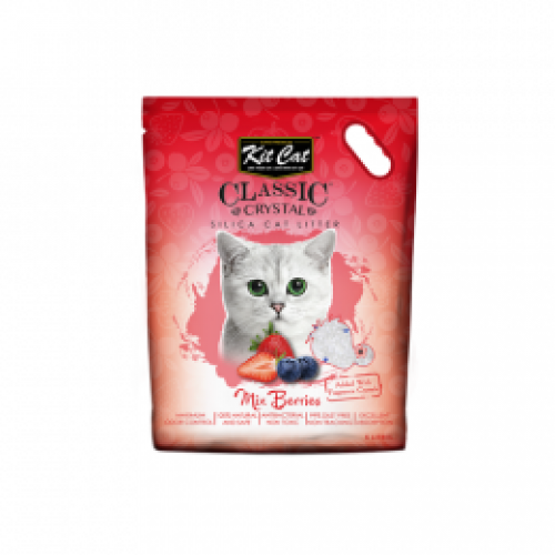 رمل كرستال توت وفراوله 5 لتر