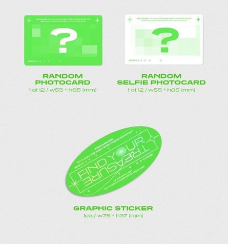 TREASURE 1ST ALBUM-THE FIRST STEP:TREASURE EFFECT