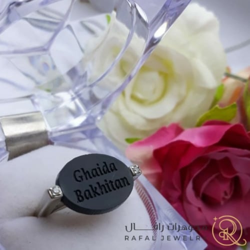 خواتم رجالي - فصين بالاسم رجالي ونسائي - رافال