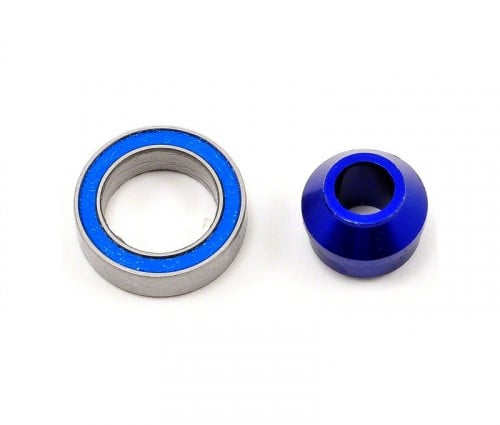 Traxxas Aluminum Bearing Adapter Blue Slash 4X4 fo...