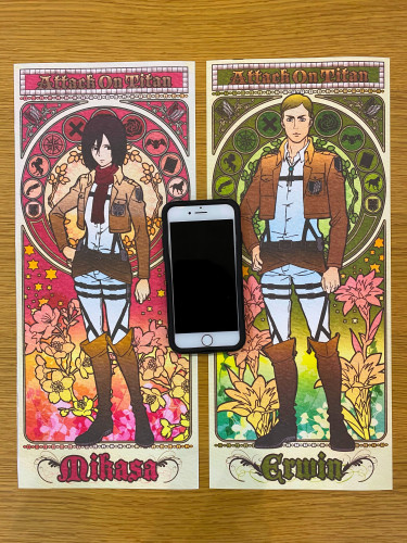 بلاصق جداري Attack on titan -3