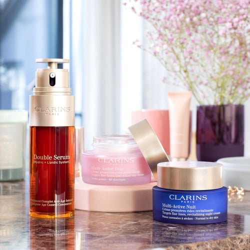 دبل سيروم لمقاومة علامات الشيخوخة المركز من كلارنس