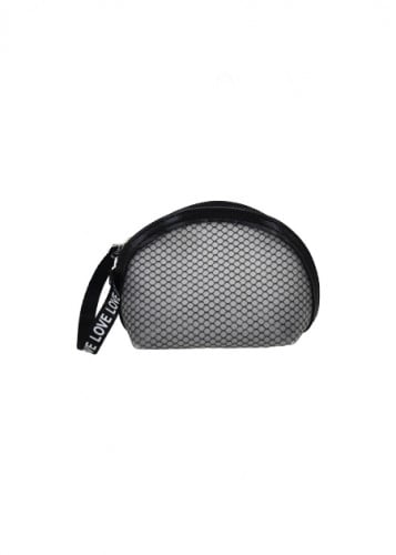 محفظة نقود نصف دائرية - اسود