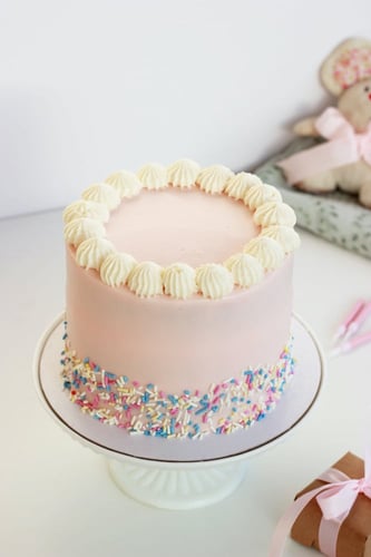 Happiness Naked Cake