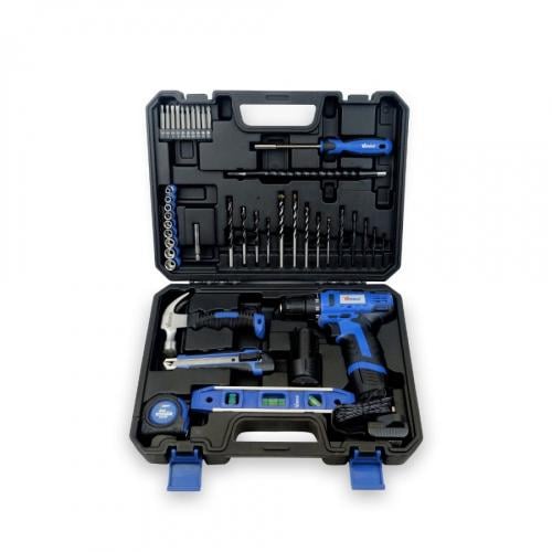 طقم مفك كهربائي لاسلكي 12 فولت