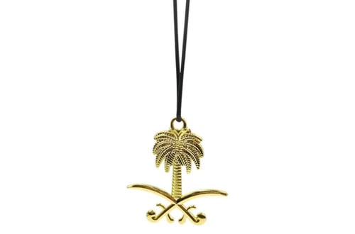 تعليقه سياره سيفين ونخله متعدد الالوان