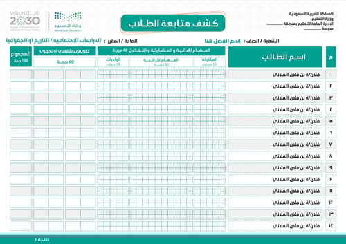 رابط كشف الدراسات الاجتماعية