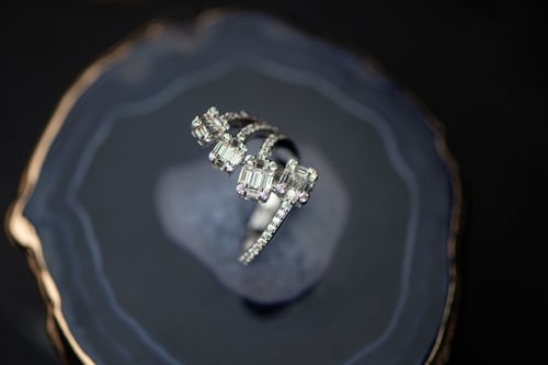 خاتم باقيت موديل ألماس رويال