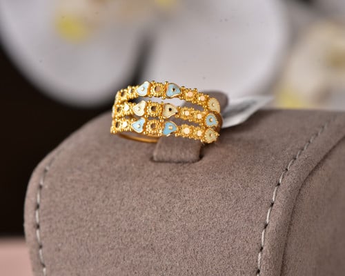 خاتم هندي فاخر عيار 21