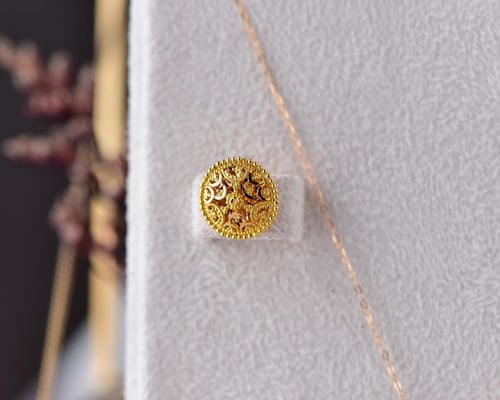 نصف طقم هندي فاخر عيار 21