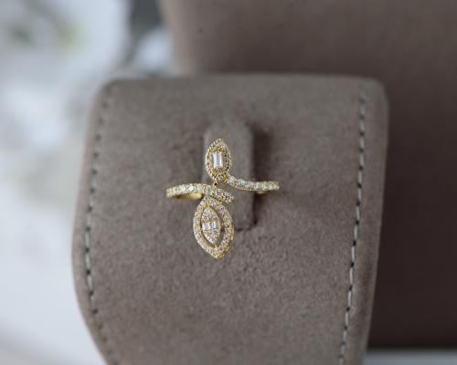 خاتم ذهب عيار 18