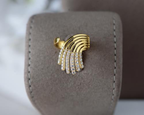 خاتم ذهب عيار 18