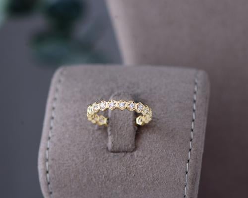 خاتم ذهب عيار 18