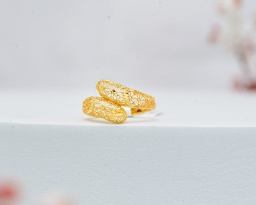 خاتم ذهب عيار 21