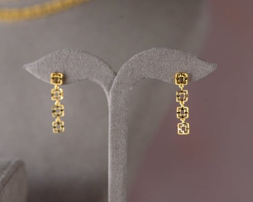 طقم ذهب عيار 21