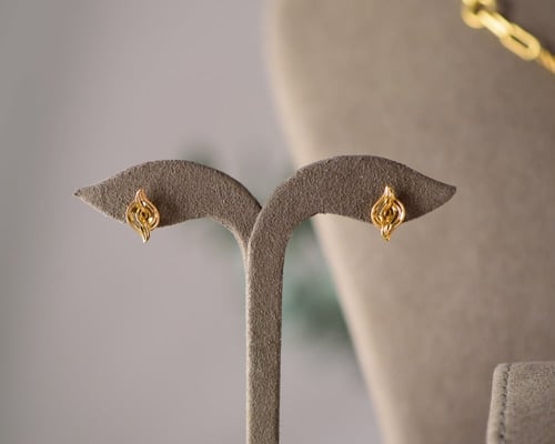 طقم ذهب عيار 21