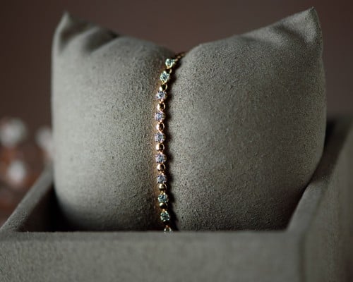 سوارة ذهب روز قولد عيار 18