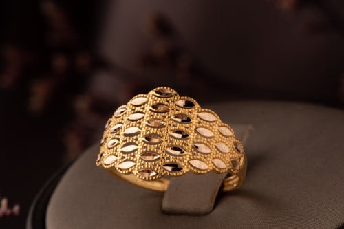 خاتم غصن الزيتون عيار 21