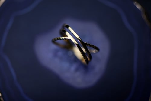 خاتم حديث ذهب صافي