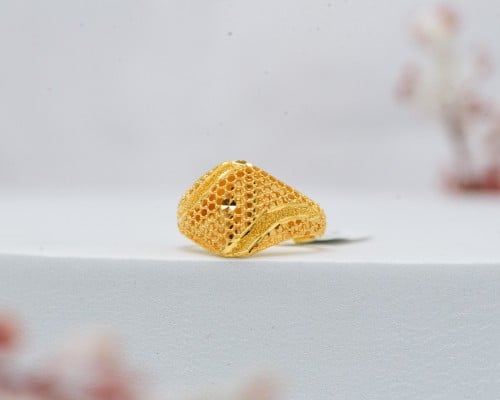 خاتم ذهب عيار 21