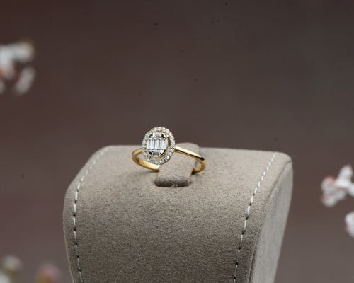 خاتم ذهب عيار 18