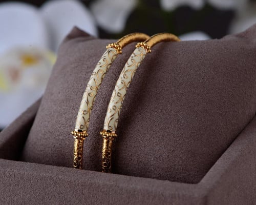 غوايش هندية عيار 21 مقاس 18 (قطعة واحدة)