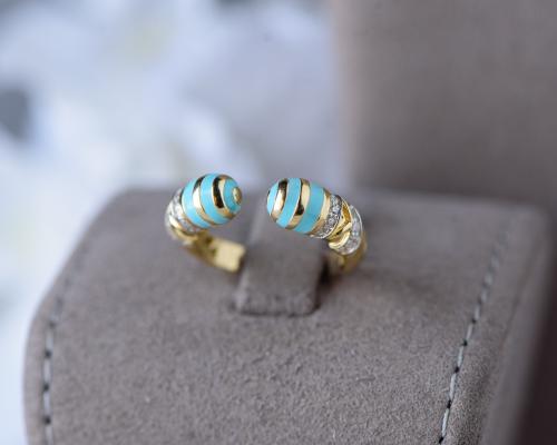 خاتم ذهب عيار 18