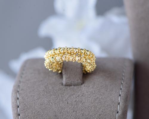 خاتم ذهب عيار 18