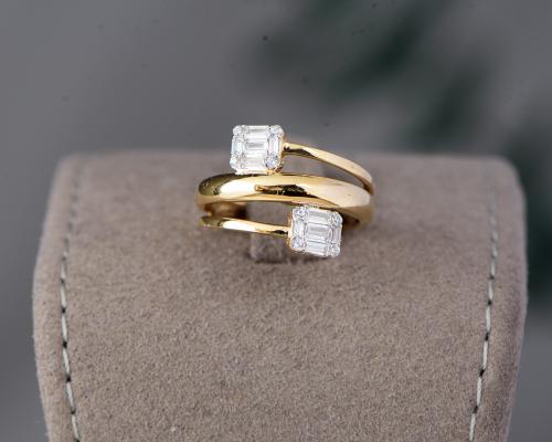 خاتم ذهب عيار 18