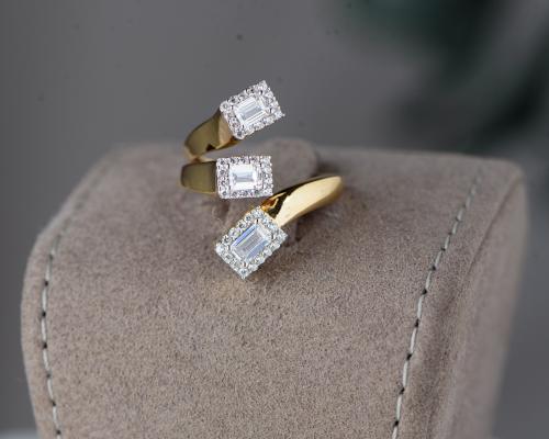 خاتم ذهب عيار 18