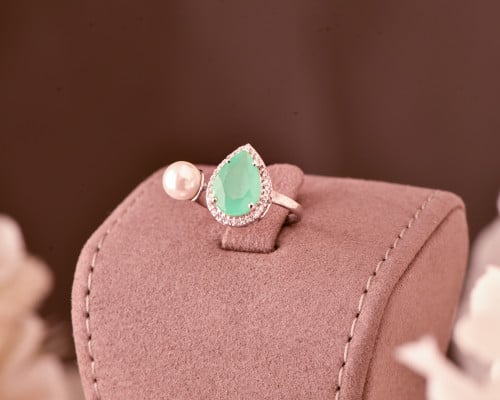 خاتم ذهب عيار 18 ڤيكتوري فاخر