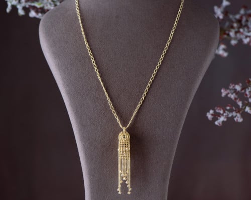 سبحة ذهب إيطالي عيار 18