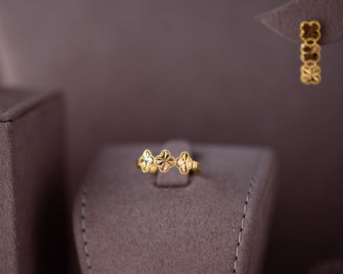 طقم ذهب عيار 21