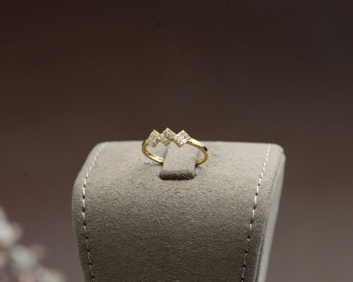 خاتم ذهب عيار 18