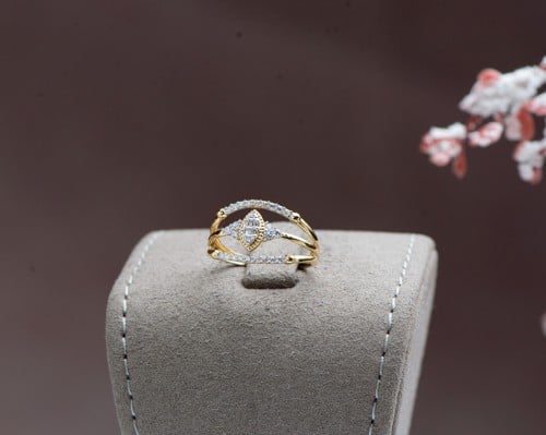 خاتم ذهب عيار 18