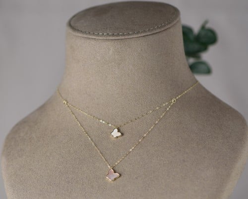 عقد ذهب عيار 18 (دورين)