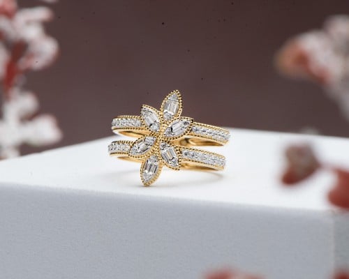 خاتم ذهب عيار 18