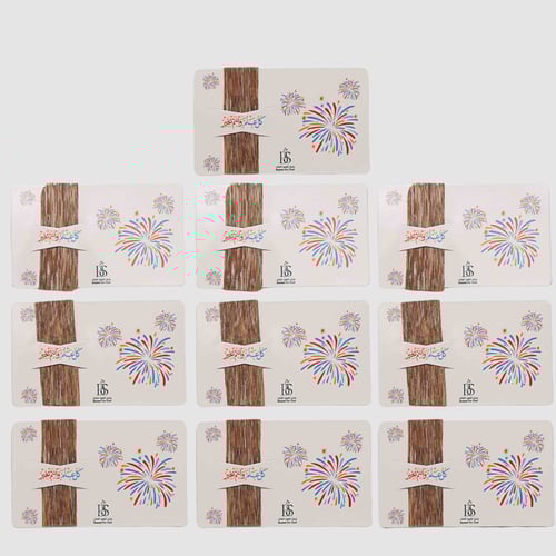 توزيعات العيد كرت عود رقائق فتنامي طبيعي