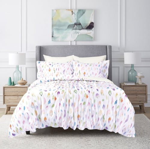 مفرش نفرين سوبر كنج قطن طبيعي 100٪