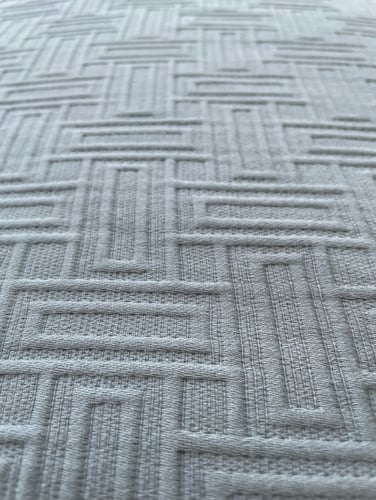 مفرش نفرين سوبر كنج قطن طبيعي 100٪ فاخر رمادي