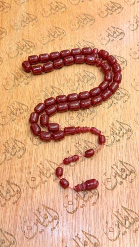 سبحة بكلايت خام امريكي خراطة مصري 10.5في14.5 ملي 3...