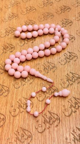 سبحة بكلايت خام امريكي خراطة مصري 12 ملي 45 خرزة