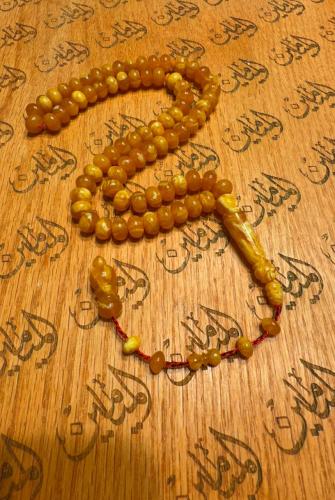 سبحة بكلايت خام امريكي خامة ونظافه قص ذروي 7في11 م...