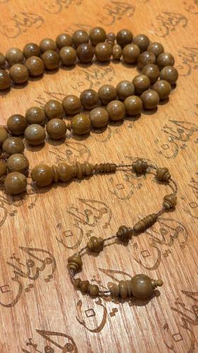 سبحة كوك 14 ملي 45 خرزة طقم حزوز خراطةرمضان