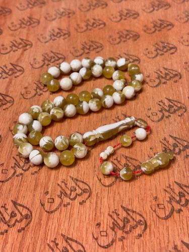 سبحة بكلايت خام امريكي خراطة نظيف رنه وصوت وكثافه...