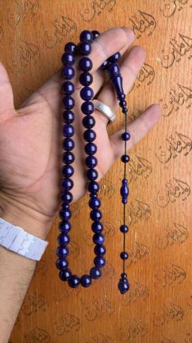 فاتوران 12 ملي 45 خرزة تمليكة بنفسجي صك