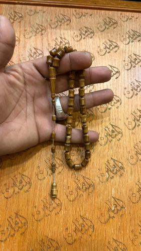 Coconut prayer bead size 7.75 in 11.30 millimeters...