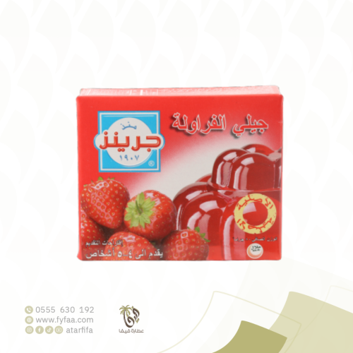 جيلي فراولة 80 جرام (جرينز)