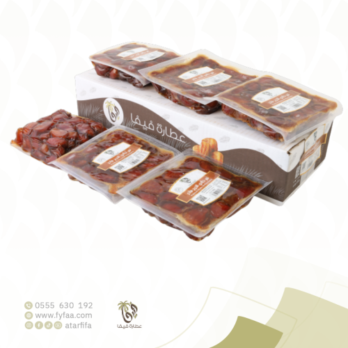 تمر خلاص الخرج فاخر فيفا 500 جرام (كرتون)