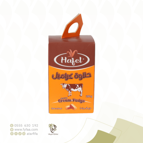 حلاوة كراميل ابو بقرة 200 جرام (حافل)